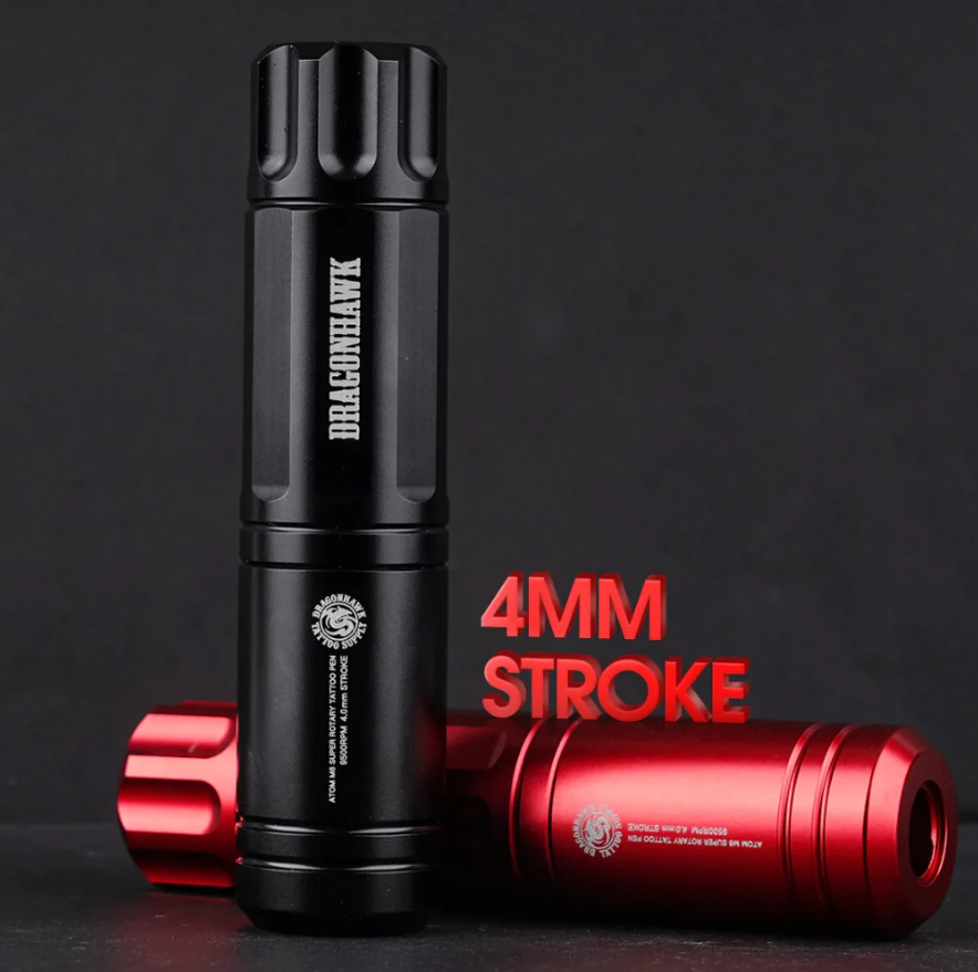 Dragonhawk Tattoo Machine Rotary Pen 4mm Stroke Length | M6 (WQ - 389)
