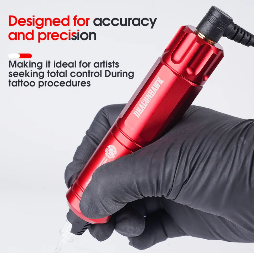 Dragonhawk Tattoo Machine Rotary Pen 4mm Stroke Length | M6 (WQ - 389)
