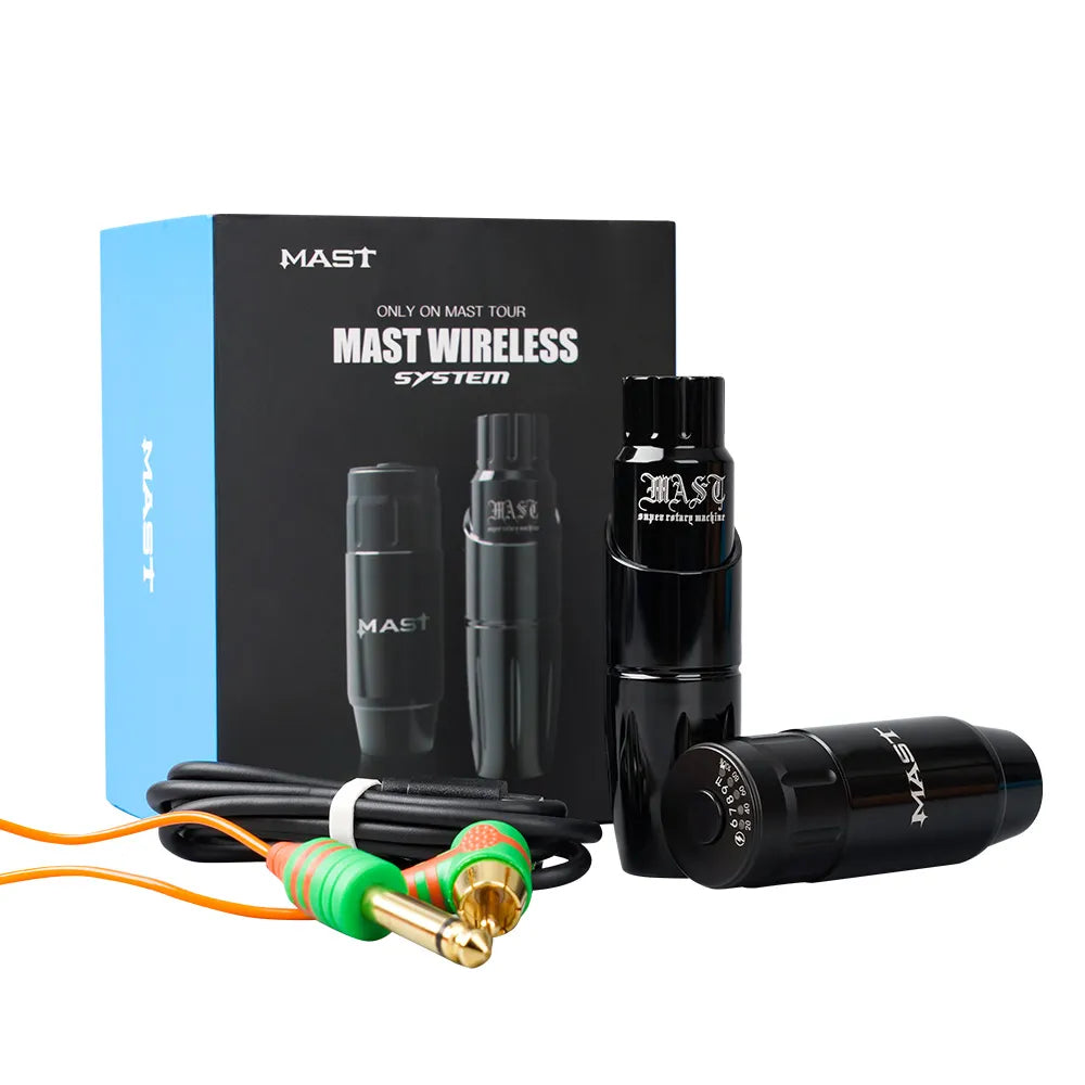 Mast Tour Tattoo Machine Pen Power Supply Starter Bundle Kit
