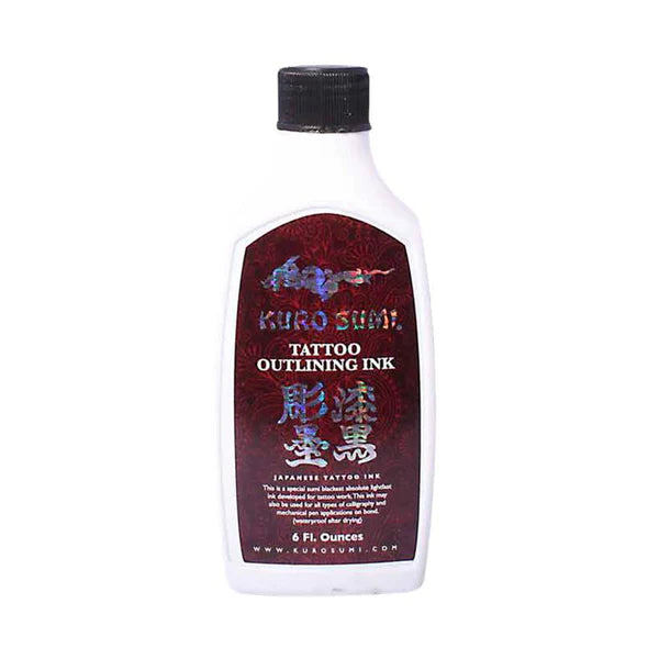 Kuro Sumi Ink 12 oz (Outlining/Grey Wash)