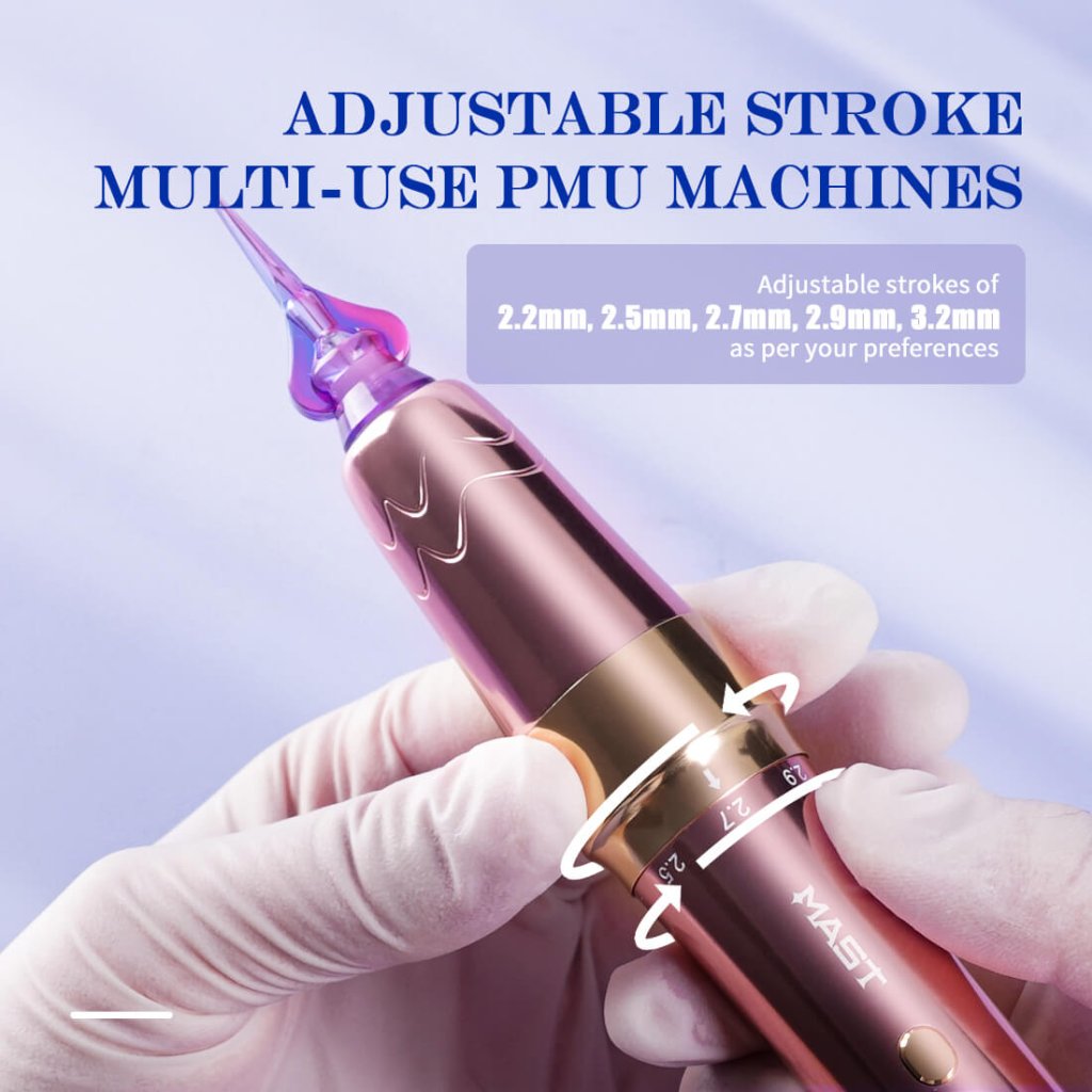 Dragonhawk Wireless Tattoo Pen Machine With 2.2MM-3.2MM Adjustable Strokes Permanent Makeup (WQP053)