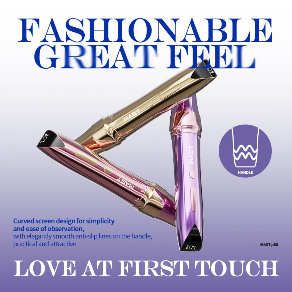 Dragonhawk Wireless Tattoo Pen Machine With 2.2MM-3.2MM Adjustable Strokes Permanent Makeup (WQP053)