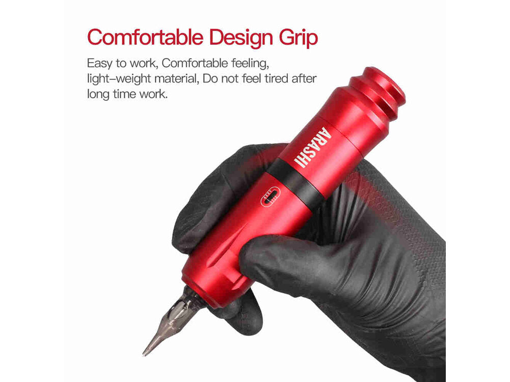 ARASHI Atom Pen Machine with RCA Cord or plus Battery (WQ - 388-1)