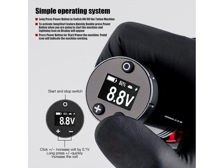 Arena RCA Battery with OLED Display (P125)