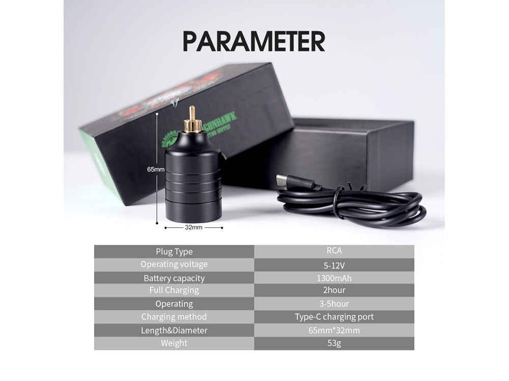 Dragonhawk M8 Pen Machine Kit with Battery and Power Supply (WQP082)