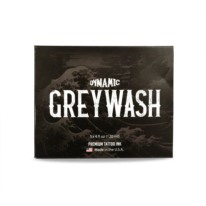 Dynamic Greywash Tattoo Ink Set — 4oz Bottles