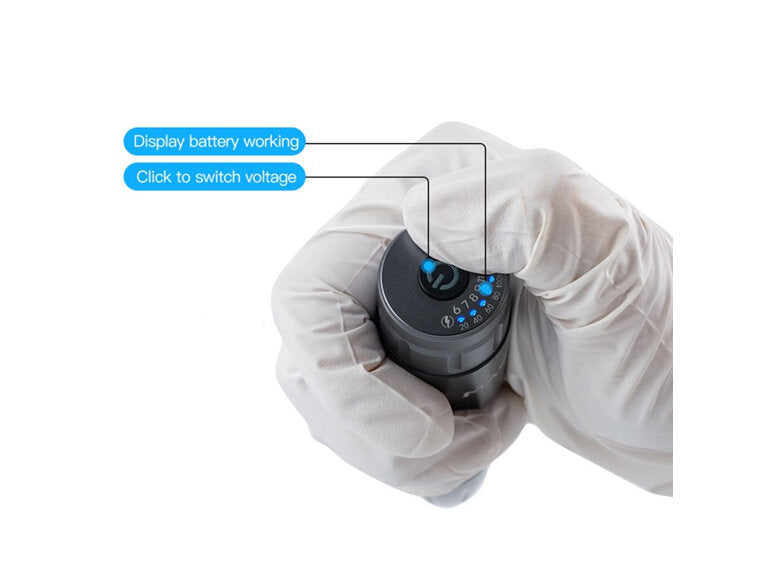 Mast Wireless Battery RCA Power (Black Color) P113