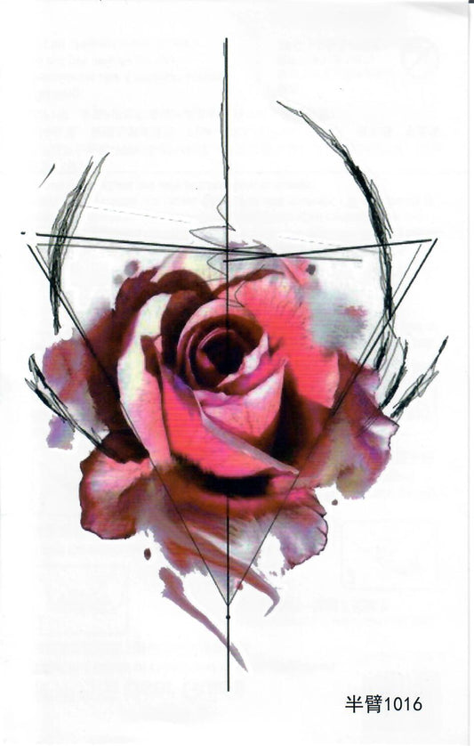 Half Sleeve Tattoo Sticker 21cmX15cm (1016)