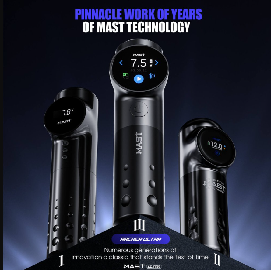 MAST Archer Ultra Smart Wireless Tattoo Machine Pen Bluetooth