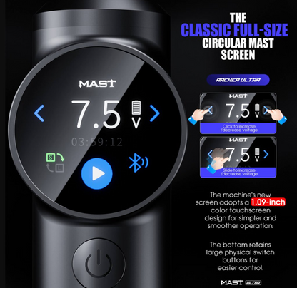 MAST Archer Ultra Smart Wireless Tattoo Machine Pen Bluetooth