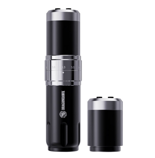 Dragonhawk Wireless Tattoo Pen Machine with 7 Stroke Lengths Fold3 (WQP070)
