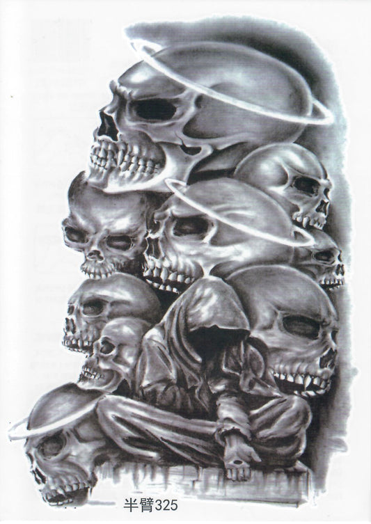 Half Sleeve Tattoo Sticker 21cmX15cm (325)
