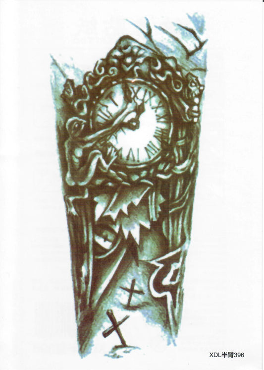 Half Sleeve Tattoo Sticker 21cmX15cm (396)