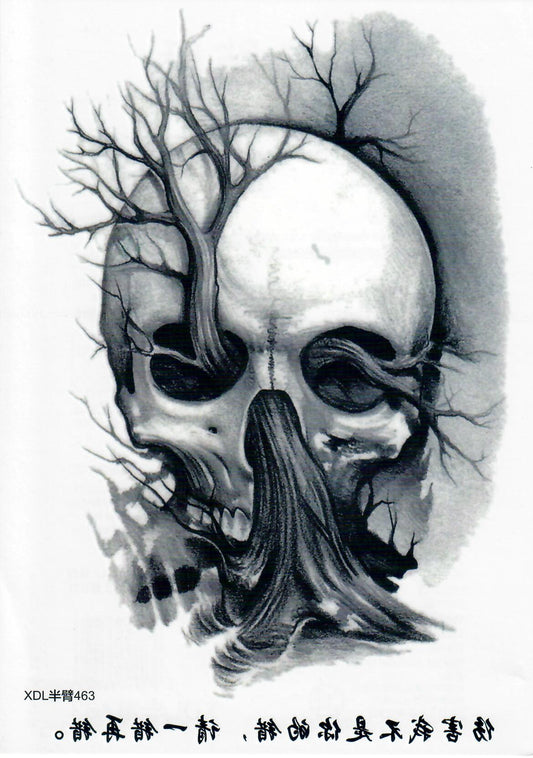 Half Sleeve Tattoo Sticker 21cmX15cm (463)