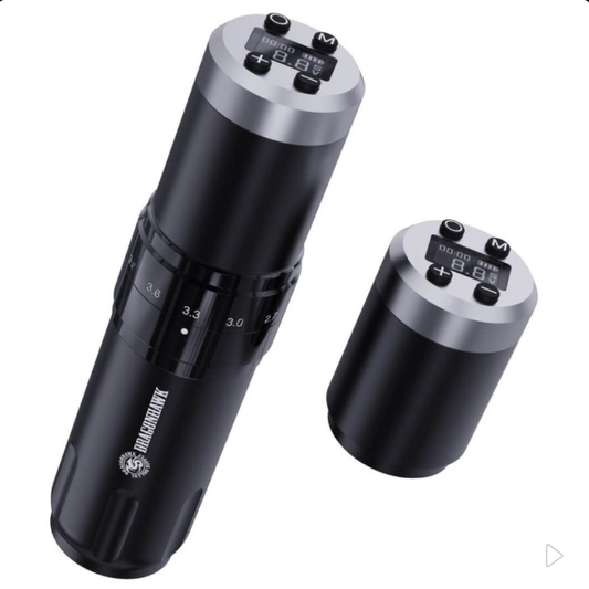 Dragonhawk Wireless Tattoo Pen Machine with 7 Stroke Lengths Fold3 (WQP070)