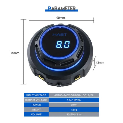 Mast Halo Tattoo Power Supply (p1217)