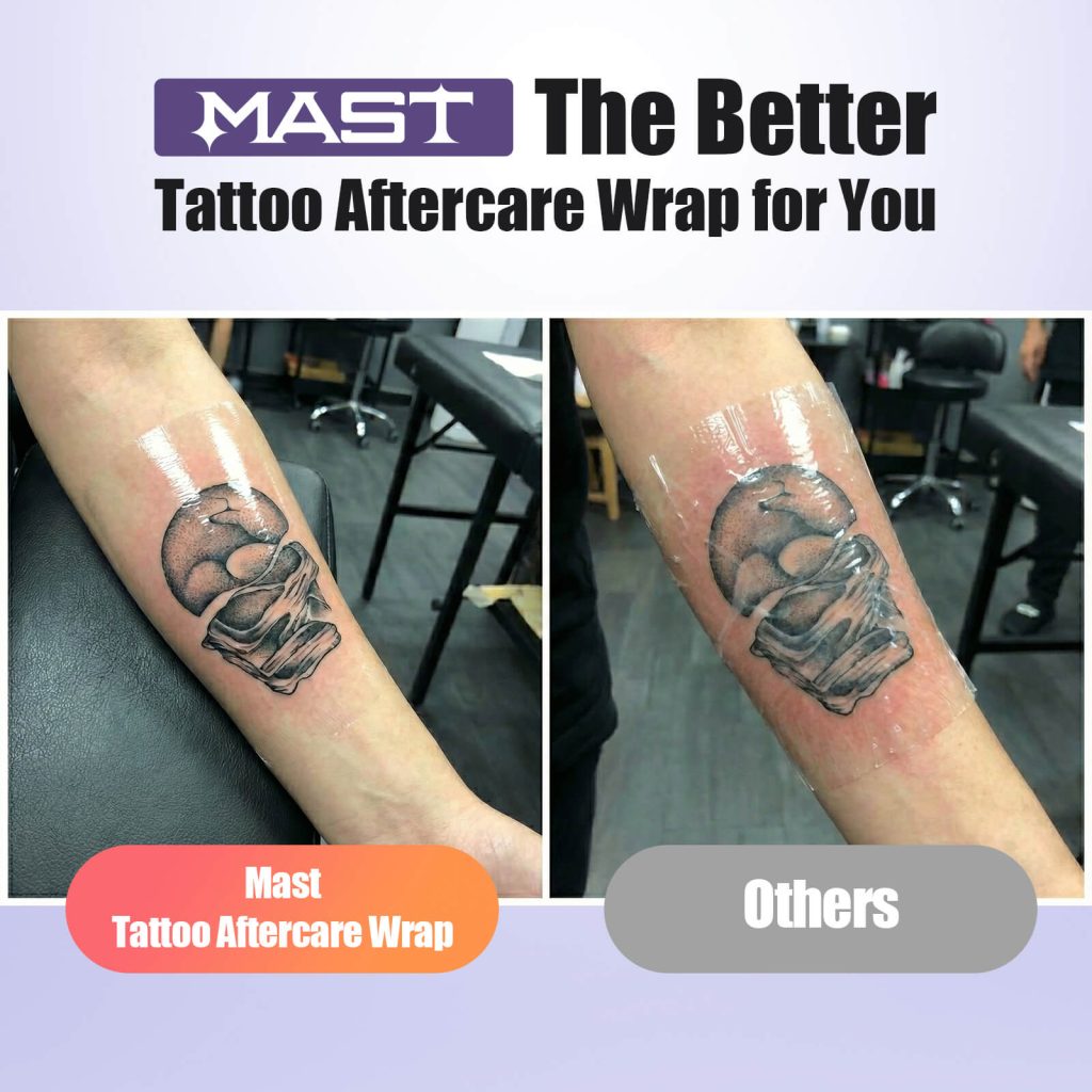 Mast Tattoo Aftercare Wrap Dual-Tear Tattoo Protection Film