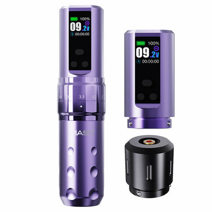 Mast Fold2 Pro Wireless Tattoo Pen (Color) Machine 2 Replaceable Batteries (WQP076 - 11)