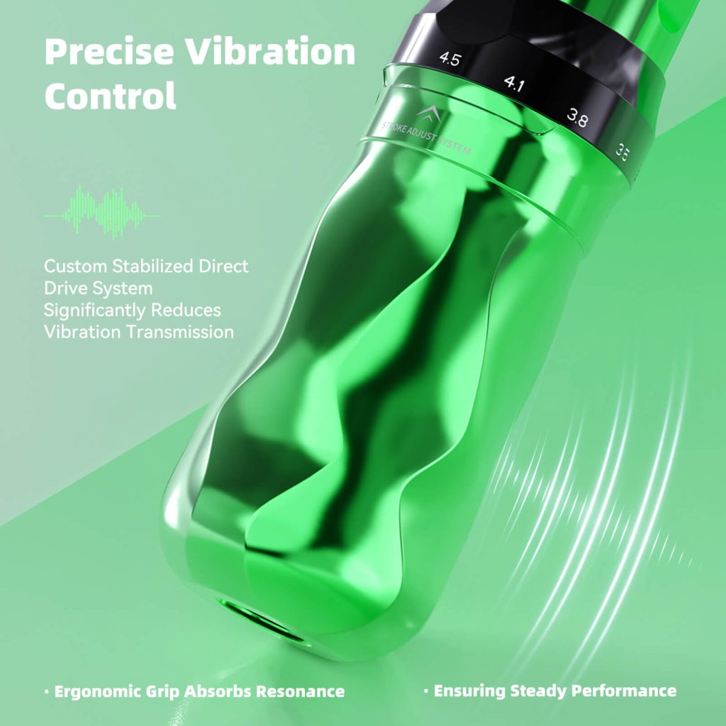 Tattoo Kit | Dragonhawk Fold Pro Year of Horse Edition Tattoo Machine Pen Wireless Professional Bundle WQP126