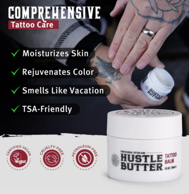 Hustle Butter Deluxe Tattoo Balm (1 fl oz)