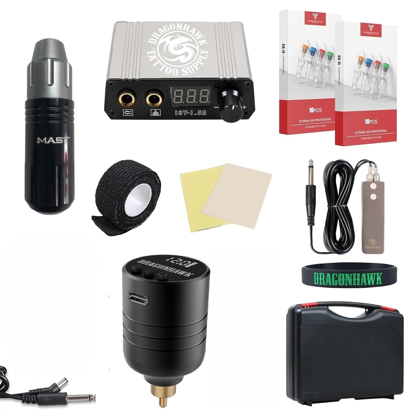 Mast Flex Pen Kit with Battery and Power Supply