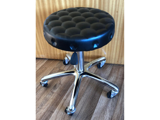Height Adjustable Tattoo Stool with wheels
