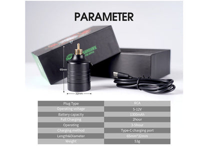 Mast Rotary Machine kit with Battery and Power Supply