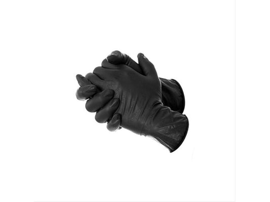 Tattoo Disposable Black Gloves 100pcs